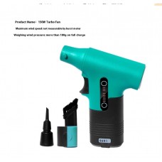 BEST 0601 Rechargeable Mini Electric Air Blower Cleaning Gun Kit with Brush & Nozzle for Phone Laptop Repair