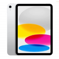 iPad 10th Gen 10.9" Cellular + Wi-Fi 64GB Silver A2757 above 80% Battery Health Excellent Grade Frame Scratch - Touch ID not work