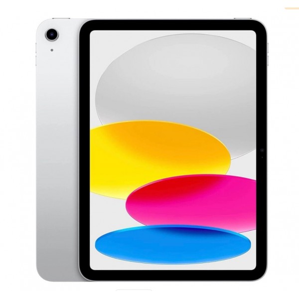 iPad 10th Gen 10.9" Cellular + Wi-Fi 64GB Silver A2757 above 80% Battery Health Excellent Grade Frame Scratch Refurbished iPad