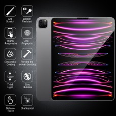 For iPad - HD Crystal Screen Protector Tempered Glass White package-TG