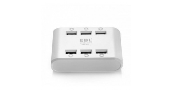 Converter Adaptor : USB Adapter 6 Ports EBL-M561 [I]