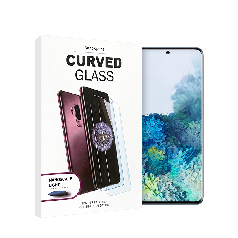 UV full liquid glue tempered glass screen protector