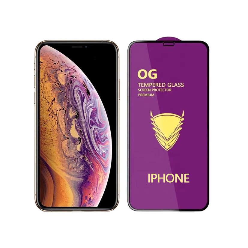 OG Golden Armor 9H full-cover tempered glass screen protector